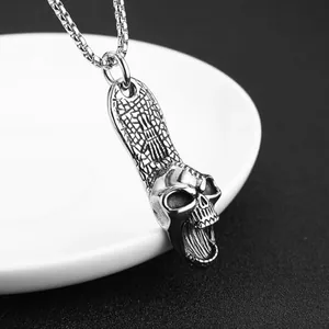 Skull Bottle Opener Piece, stainless steel, another view