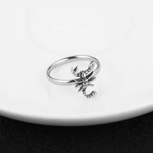 Scorpion Ring, stainless steel, another view