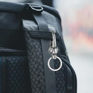 Animal Shaped Keychain, stainless steel, another view