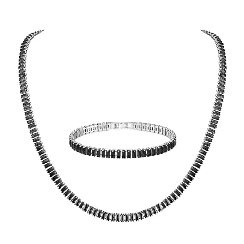 Crystal Choker, black