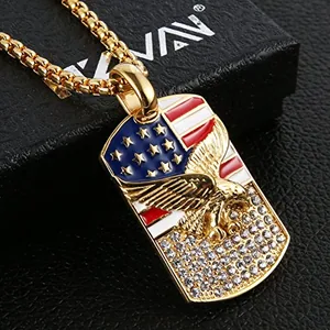 Dog Tag, gold-plated steel, gold, another view