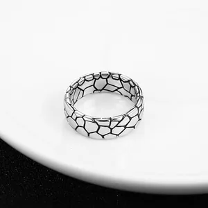 Snake Ring, stainless steel, 7 mm, silver, another view