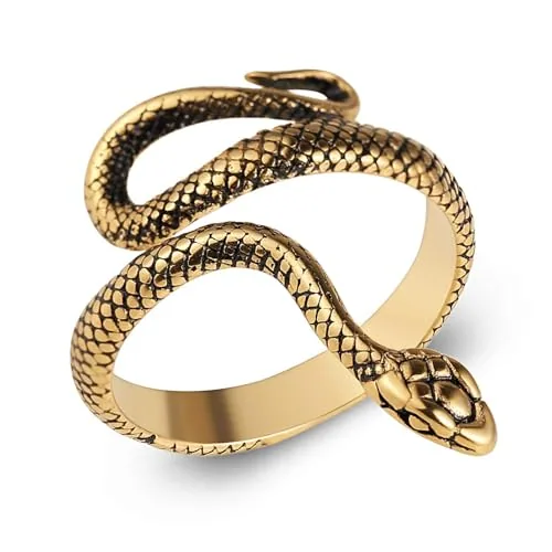 Snake Ring, stainless steel