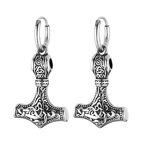Dangle Earrings, stainless steel