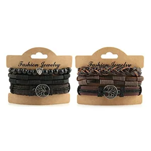 Tree Of Life Bracelet, leather, another view