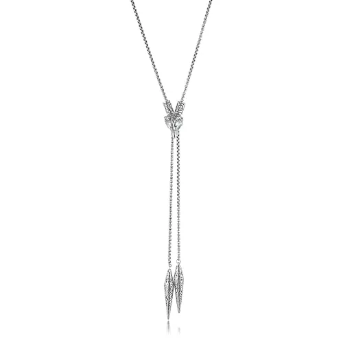 Witcher Wolf Head Pendant, stainless steel