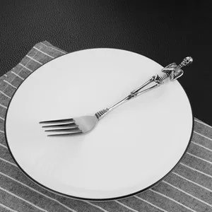 Dinner Fork Flatware Set, stainless steel, another view