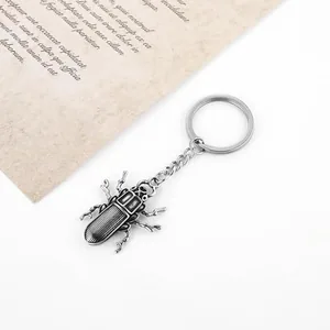 Universal Duty Key Keychain, stainless steel, another view