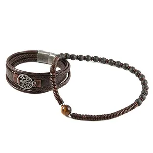 Tree Of Life Bracelet, leather, another view