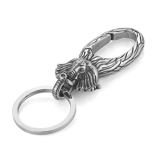Animal Shaped Keychain, stainless steel
