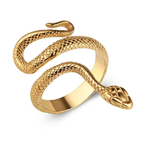 Snake Ring, stainless steel