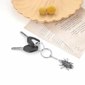 Universal Duty Key Keychain, stainless steel, another view