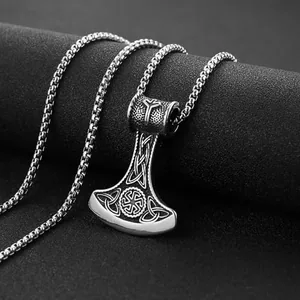 Celtic Knot Pendant, stainless steel, another view