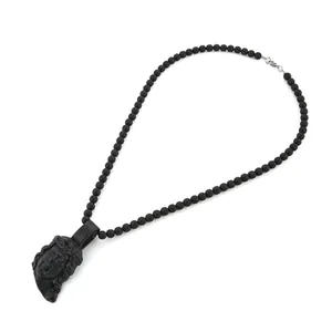 Acrylic Beaded Rosary, another view